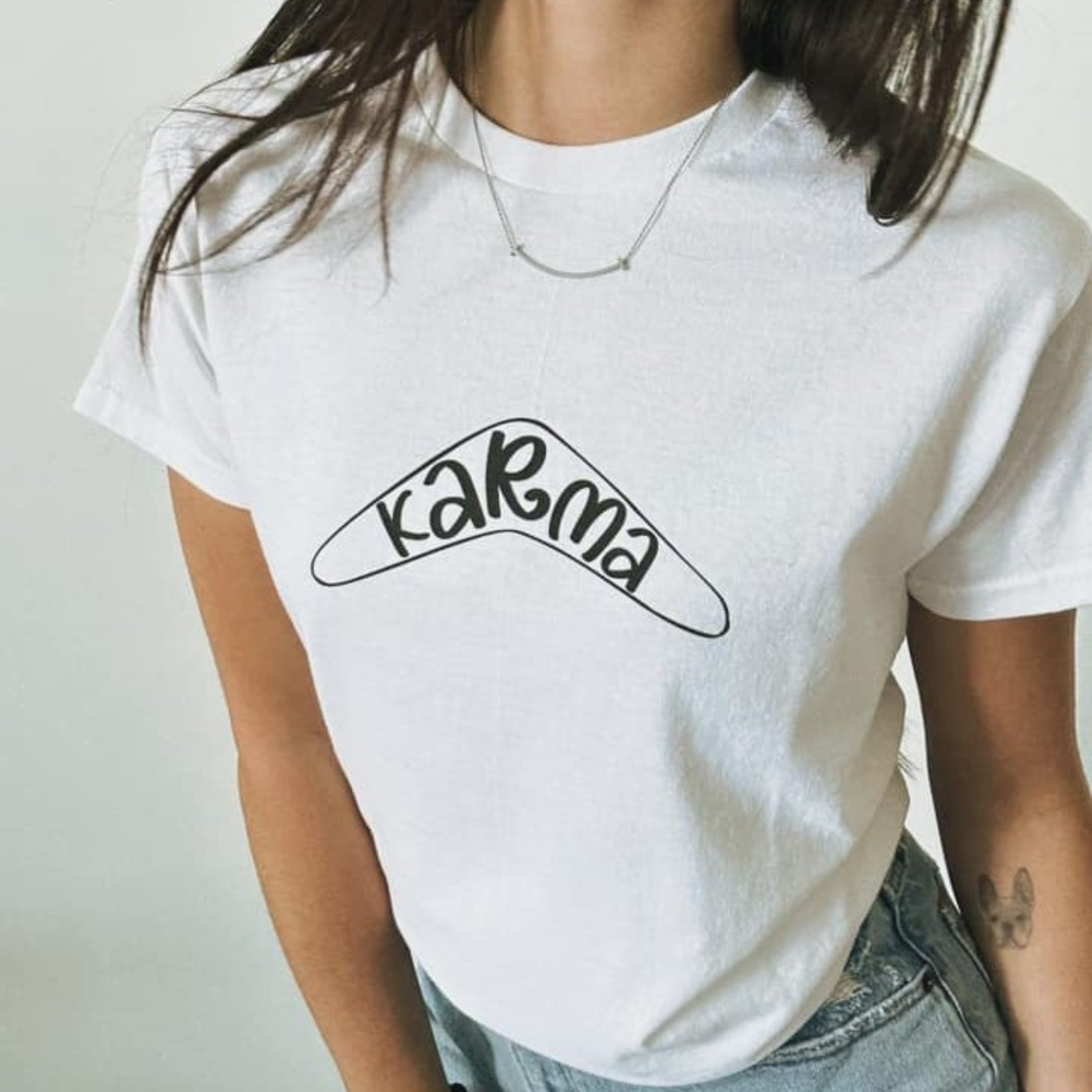 Karma online t shirt