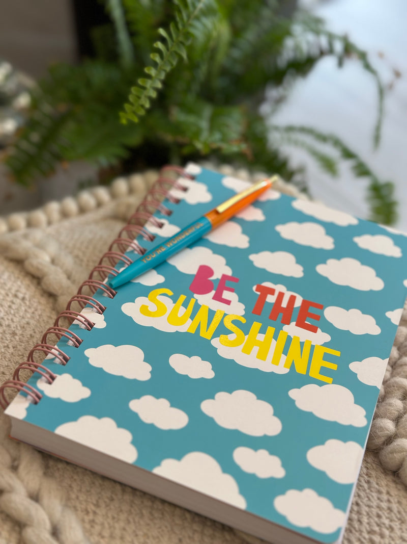 Be The Sunshine Spiral Notebook