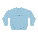 This cheeky and playful sweatshirt is perfect for those moments when you're dreaming of sandy beaches, exotic destinations, and the ultimate getaway. It's a playful invitation for others to share their travel stories, exchange destination recommendations, and join in on the anticipation of future adventures. Wear it proudly and watch as it sparks smiles and nods of agreement wherever you go!