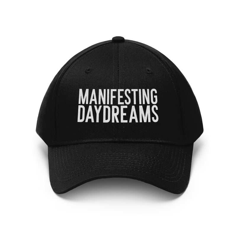 Elevate your look and mindset - this empowering hat is the perfect accessory for the dreamers and achievers who like to wear their aspirations with pride!  Let your imagination soar as you wear this hat, symbolizing your commitment to turning dreams into reality. Manifest your goals and vision with confidence, and let the world know you're on a journey of success!