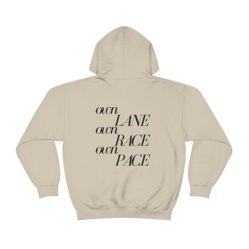 Stride confidently and embrace individuality and self-empowerment. Whether you're breaking barriers or pursuing your passions, wear this empowering hoodie and celebrate your unique journey as you navigate life at your own rhythm. Own your path and embrace the power of being yourself!