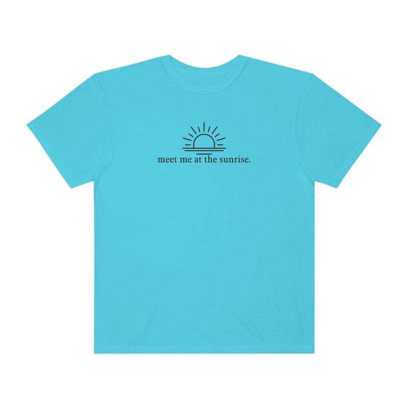 Meet Me At The Sunrise Crewneck T-Shirt, Kygo Lyrics Shirt, Kygo Music Tee, Music Lyrics T-Shirt, Unisex Kygo Shirt, Palm Tree Music Festival Shirt, Retro Music Festival Tee, Sunrise Sunset T-Shirt, Manifesting Daydreams 