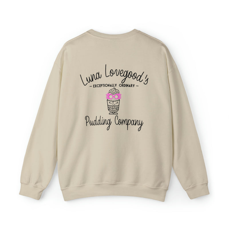 Luna Lovegood's Pudding Company Crewneck Sweatshirt