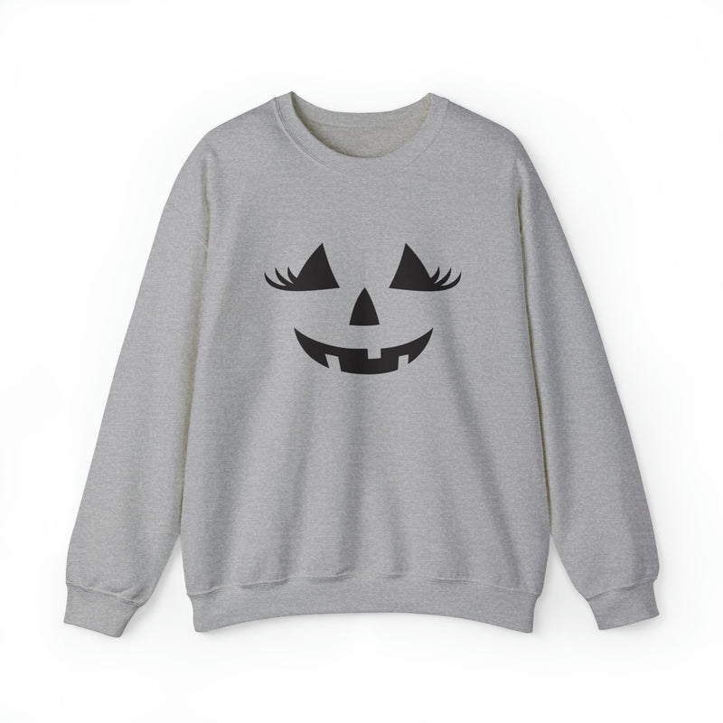 Pumpkin Lashes Crewneck Sweatshirt