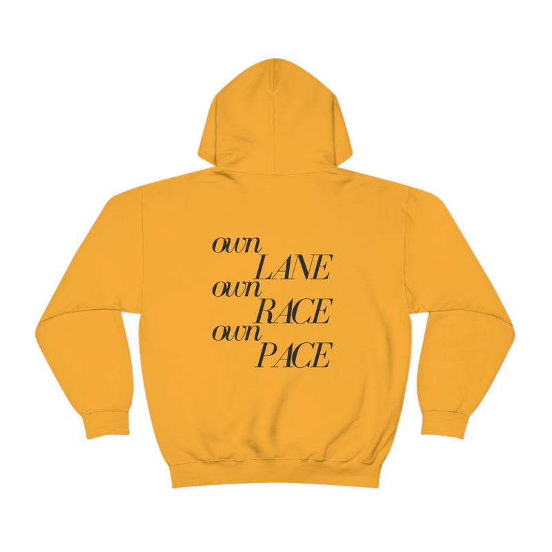 Stride confidently and embrace individuality and self-empowerment. Whether you're breaking barriers or pursuing your passions, wear this empowering hoodie and celebrate your unique journey as you navigate life at your own rhythm. Own your path and embrace the power of being yourself!
