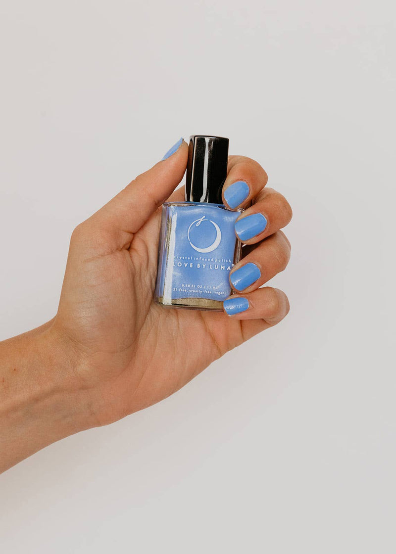 Retrograde Rescue Nail Polish • Blue Lace Agate