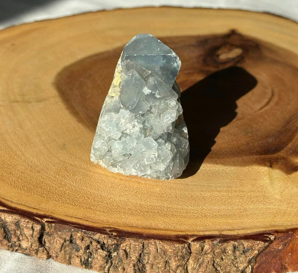 Raw Celestite Cluster • Creativity, Meditation, Dreams