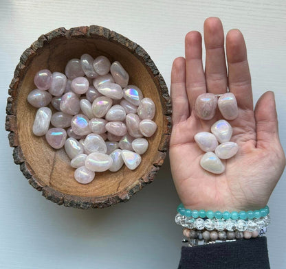 Angel Aura Rose Quartz • Self-Love, Expansion, Spirituality