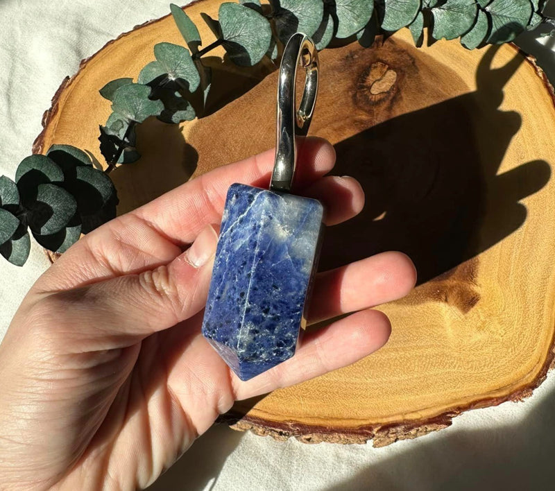 Sodalite Bottle Opener • Intuition, Logic, Clarity, Truth