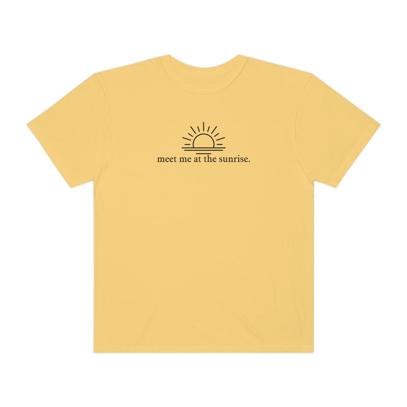 Meet Me At The Sunrise Crewneck T-Shirt, Kygo Lyrics Shirt, Kygo Music Tee, Music Lyrics T-Shirt, Unisex Kygo Shirt, Palm Tree Music Festival Shirt, Retro Music Festival Tee, Sunrise Sunset T-Shirt, Manifesting Daydreams 