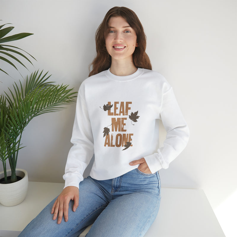 Leaf Me Alone Crewneck Sweatshirt