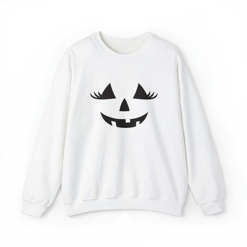 Pumpkin Lashes Crewneck Sweatshirt
