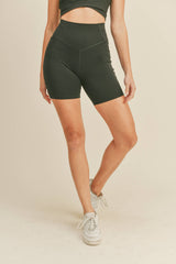 Park Ave Pocketed Biker Shorts