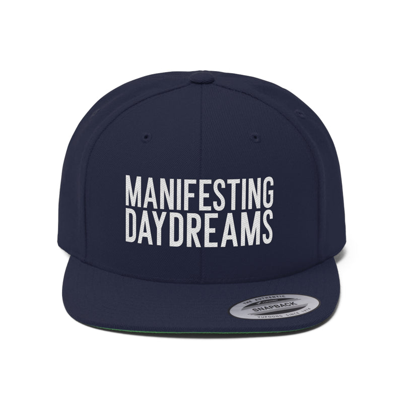 Classic Manifesting Daydreams Flat Bill Hat
