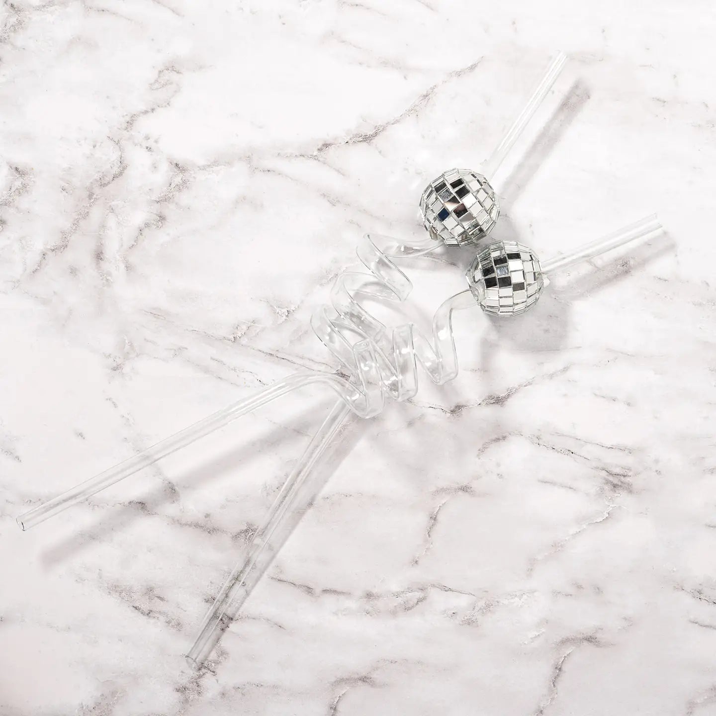 Disco Ball Straw