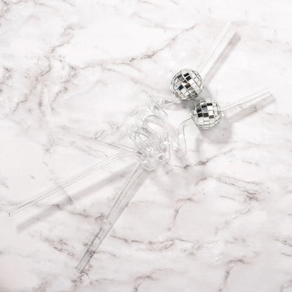 Disco Ball Straw