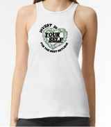 Invest In Yourself High Neck Tank Top