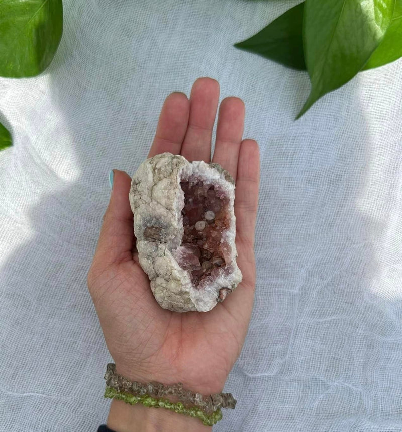 Pink Amethyst Cluster #14 • Love, Positivity, Emotional Healing