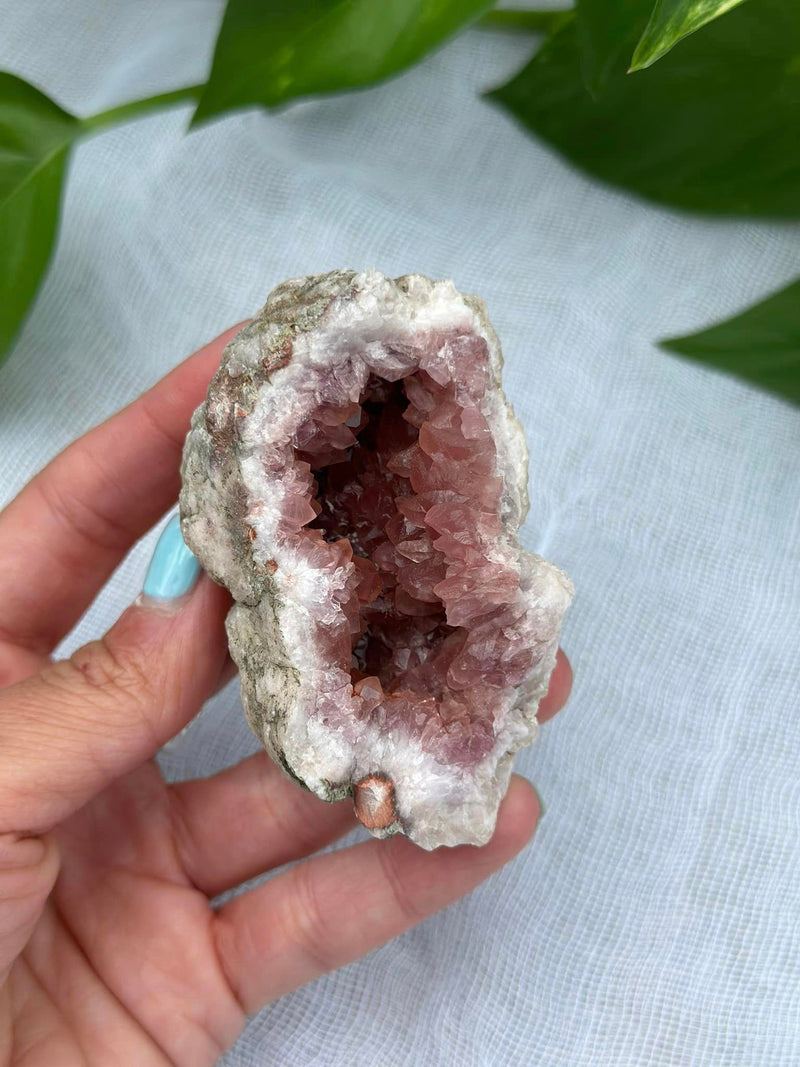 Pink Amethyst Cluster #17 • Love, Positivity, Emotional Healing