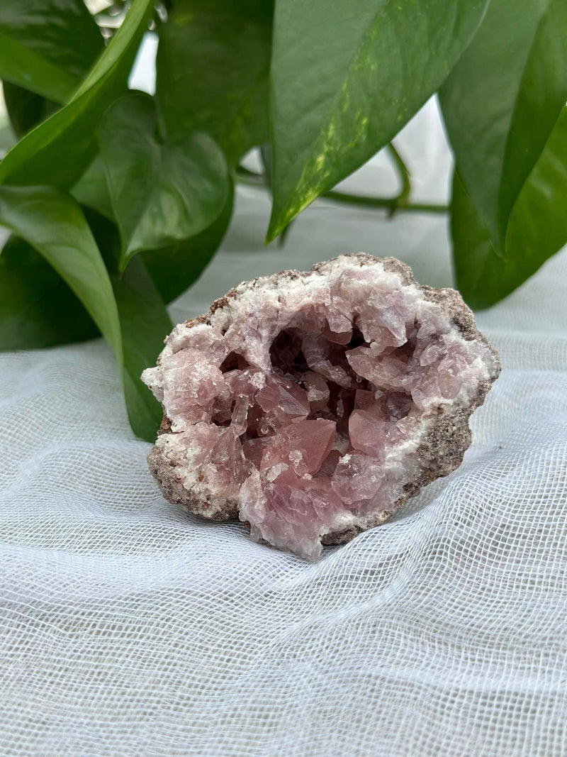 Pink Amethyst Cluster #2 • Love, Positivity, Emotional Healing