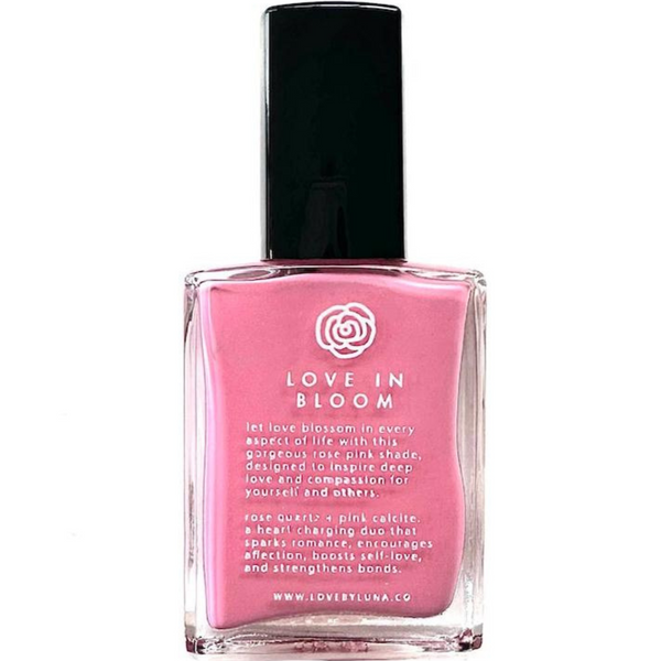 Love in Bloom Nail Polish • Rose Quartz, Pink Calcite