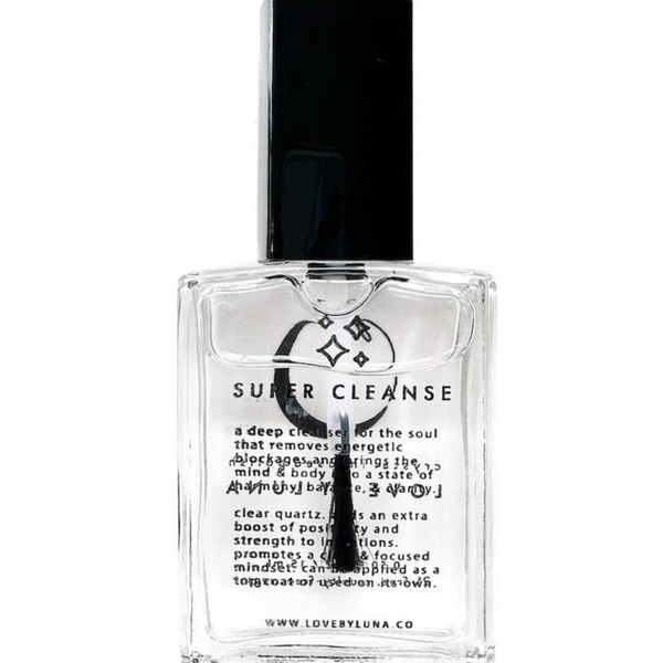 Super Cleanse Nail Polish • Clear Quartz