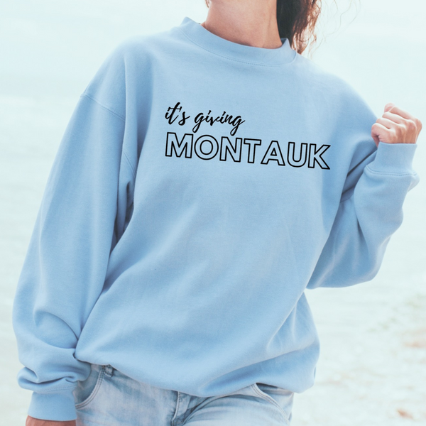 It's Giving Montauk Retro Sweatshirt
