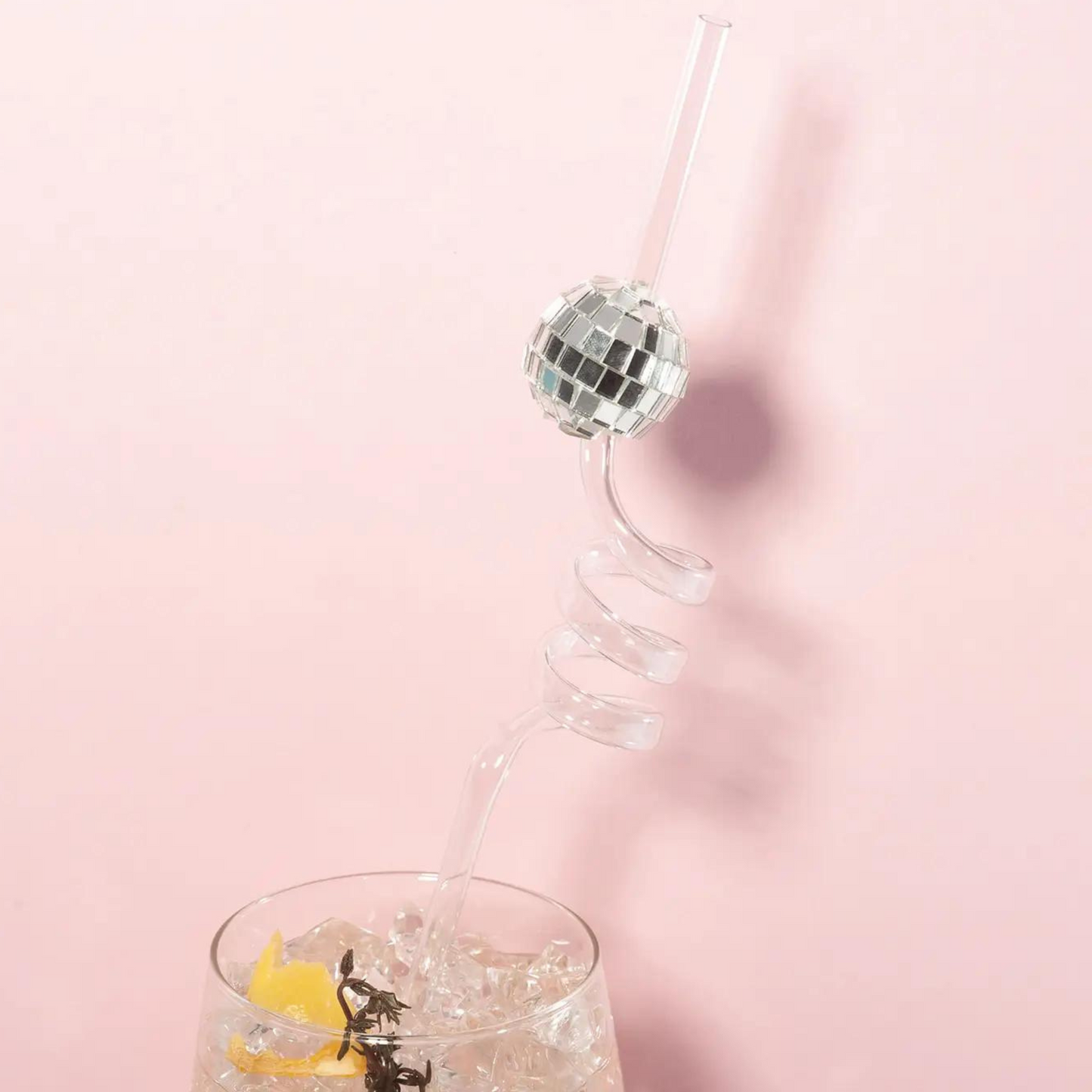 Disco Ball Straw