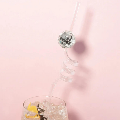 Disco Ball Straw