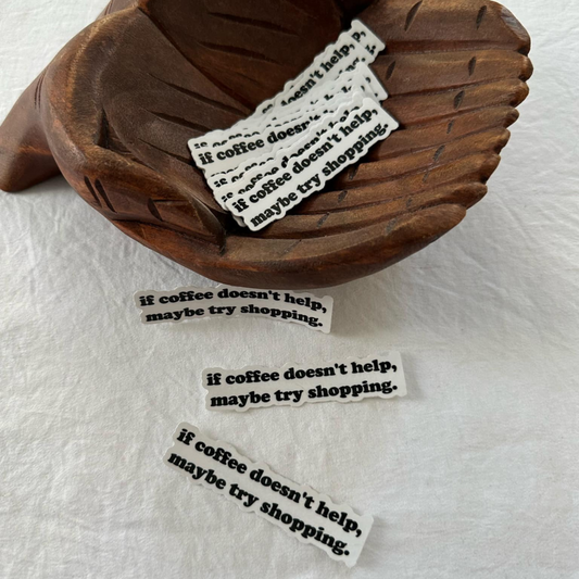 Try Shopping Sticker