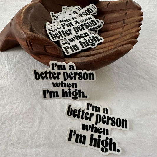 Better Person Sticker