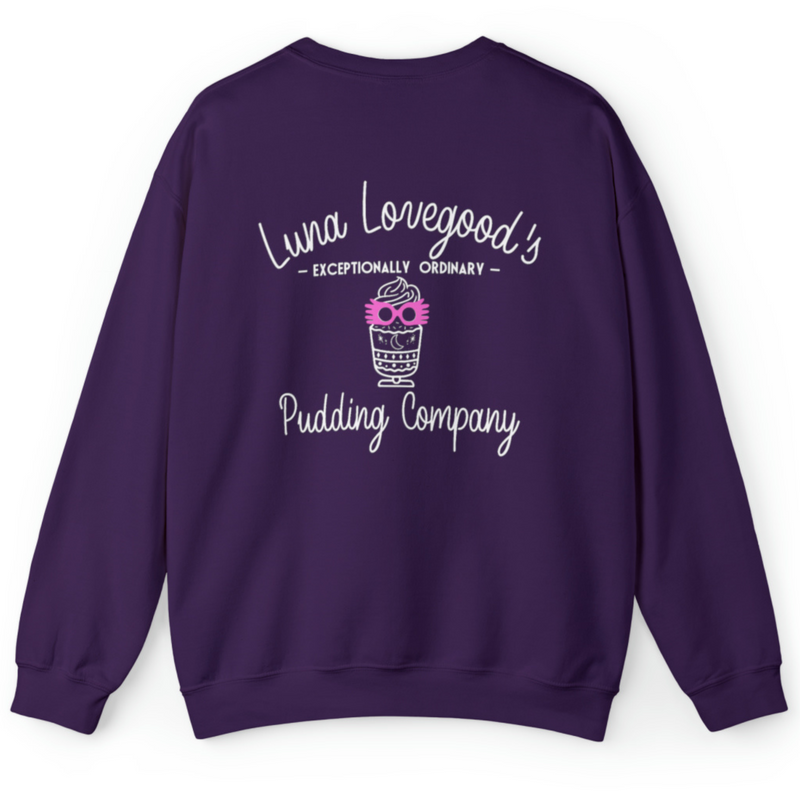Luna Lovegood's Pudding Company Crewneck Sweatshirt