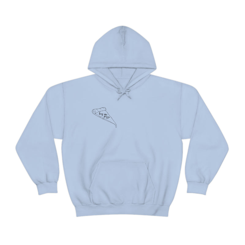 Buy Me Pizza Hooded Sweatshirt, Pizza Hoodie, Funny Pizza Sweatshirt, Best Pizza Gift, Cute Pizza Sweatshirt, I Love Pizza Pullover, Retro Pizza Hoodie, Manifesting Daydreams