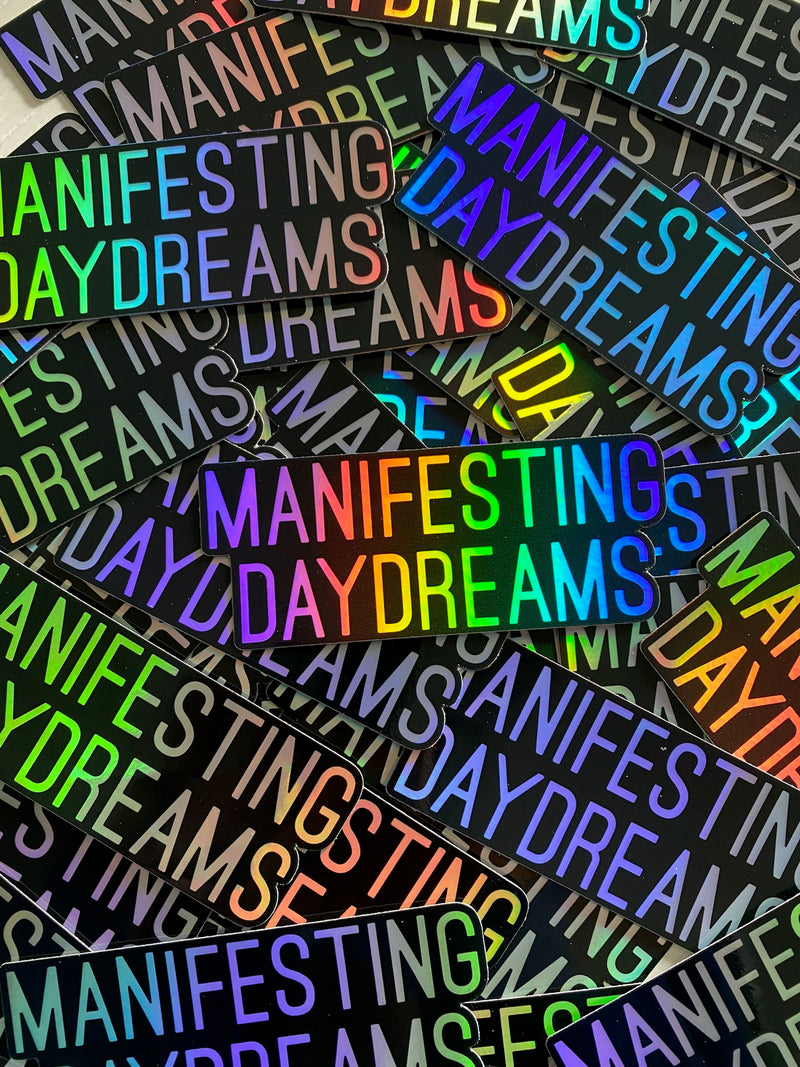 Manifesting Holographic Stickers - Clothing Store | Manifesting 