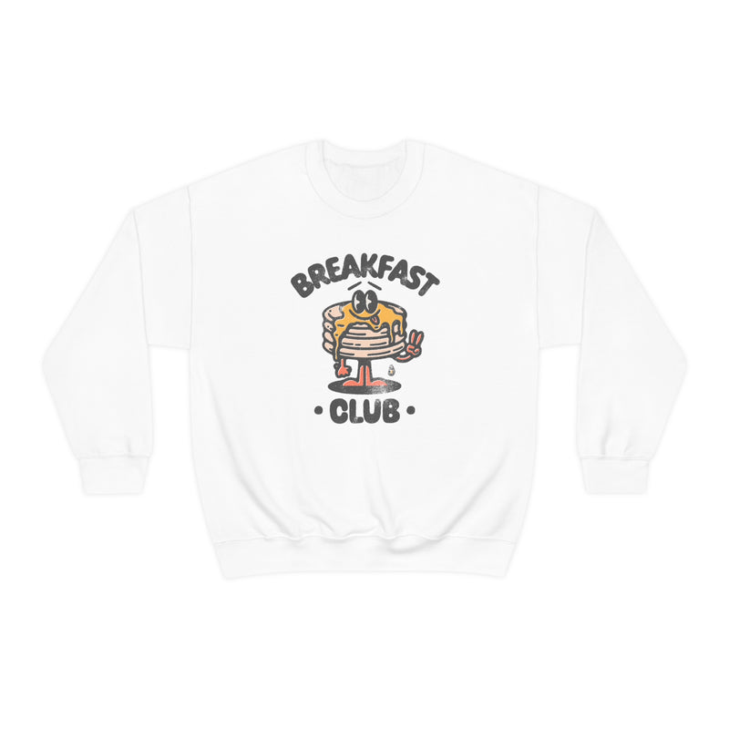 Breakfast Club Crewneck Sweatshirt, Pancakes Cartoon Shirt, Retro Cartoon Sweatshirt, Vintage Cartoon Pullover, Cute Brunch Sweater, Matching Bachelorette Sweatshirt, Summer 2023 Sweatshirt, Best Vintage Shirts, Manifesting Daydreams