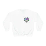 You Can't Grow In The Same Soil That Poisoned You Crewneck Sweatshirt, Empowerment Shirt, Self Growth Pullover, Self Love Sweatshirt, Self Care Gift, Confidence Shirt, Floral Skull Sweatshirt, Flower Skull Shirt, Growth Sweater, Manifesting Daydreams