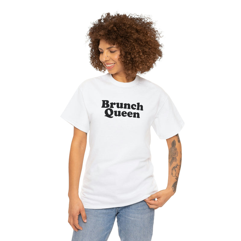 Brunch Queen Crewneck T-Shirt, Cute Brunch Shirt, Brunch Bachelorette Tee, Brunch Tee, Matching Brunch Shirt, Retro Brunch Outfit, Manifesting Daydreams