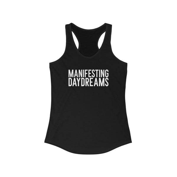 Manifesting Daydreams Racerback Tank Top, Staple Brand Tank, Branded Shirt, Brand Name Tank Top, Long Island Small Business, Manifest Your Dreams Gift, Manifesting Daydreams