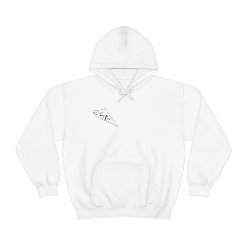 Buy Me Pizza Hooded Sweatshirt, Pizza Hoodie, Funny Pizza Sweatshirt, Best Pizza Gift, Cute Pizza Sweatshirt, I Love Pizza Pullover, Retro Pizza Hoodie, Manifesting Daydreams
