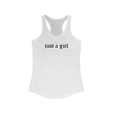 Just A Girl Racerback Tank Top, No Doubt Tank, Long Island New York Small Business Boutique, Hollywood Bachelorette Shirt, California Summer Tank Top, Lyrics Shirt, Retro Gwen Stefani Shirt, Gwen Stefani Tank Top, Vintage No Doubt Shirt, Fan Art Shirt, Manifesting Daydreams